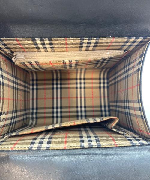Burberry's（バーバリーズ）Burberry's (バーバリーズ) ハンドバッグ ブラックの古着・服飾アイテム