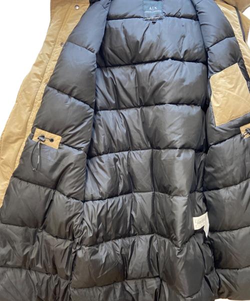 ARMANI EXCHANGE（アルマーニ エクスチェンジ）ARMANI EXCHANGE (アルマーニ エクスチェンジ) 中綿ジャケット ベージュ サイズ:Mの古着・服飾アイテム