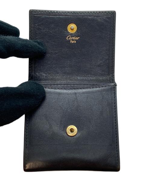 Cartier（カルティエ）Cartier (カルティエ) コインケース ブラックの古着・服飾アイテム
