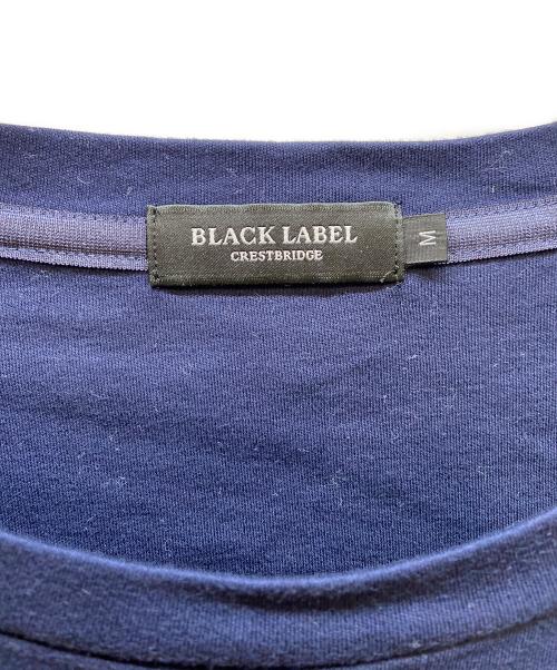 BLACK LABEL CRESTBRIDGE（ブラックレーベル クレストブリッジ）BLACK LABEL CRESTBRIDGE (ブラックレーベル クレストブリッジ) 半袖カットソー ネイビー サイズ:Mの古着・服飾アイテム