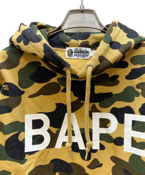 A BATHING APE（アベイシングエイプ）A BATHING APE (アベイシングエイプ) プルオーバーパーカー キャメル サイズ:Lの古着・服飾アイテム