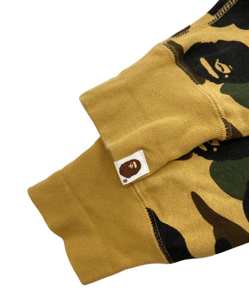A BATHING APE（アベイシングエイプ）A BATHING APE (アベイシングエイプ) プルオーバーパーカー キャメル サイズ:Lの古着・服飾アイテム