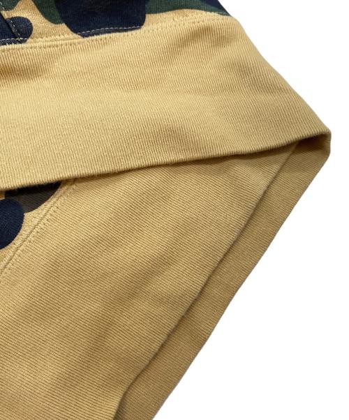 A BATHING APE（アベイシングエイプ）A BATHING APE (アベイシングエイプ) プルオーバーパーカー キャメル サイズ:Lの古着・服飾アイテム