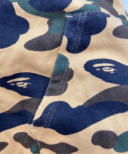 A BATHING APE（アベイシングエイプ）A BATHING APE (アベイシングエイプ) プルオーバーパーカー キャメル サイズ:Lの古着・服飾アイテム