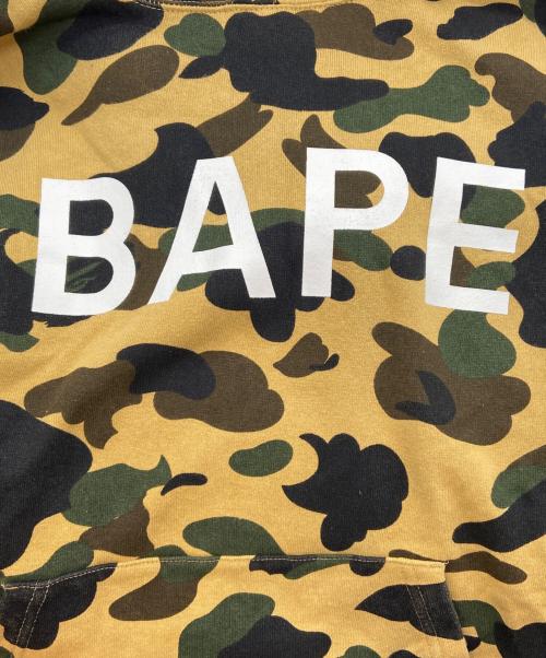 A BATHING APE（アベイシングエイプ）A BATHING APE (アベイシングエイプ) プルオーバーパーカー キャメル サイズ:Lの古着・服飾アイテム