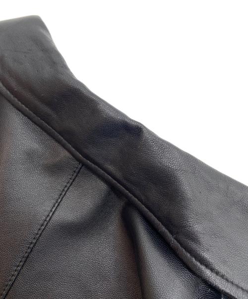 STUDIOUS（ステュディオス）STUDIOUS (ステュディオス) レザーライダースジャケット ブラック サイズ:2の古着・服飾アイテム