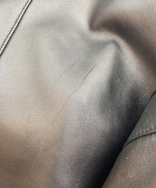 STUDIOUS（ステュディオス）STUDIOUS (ステュディオス) レザーライダースジャケット ブラック サイズ:2の古着・服飾アイテム