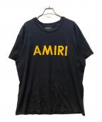 AMIRIアミリ）の古着「半袖カットソー」｜ブラック