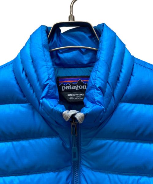 Patagonia（パタゴニア）Patagonia (パタゴニア) ダウンベスト ブルー サイズ:Mの古着・服飾アイテム