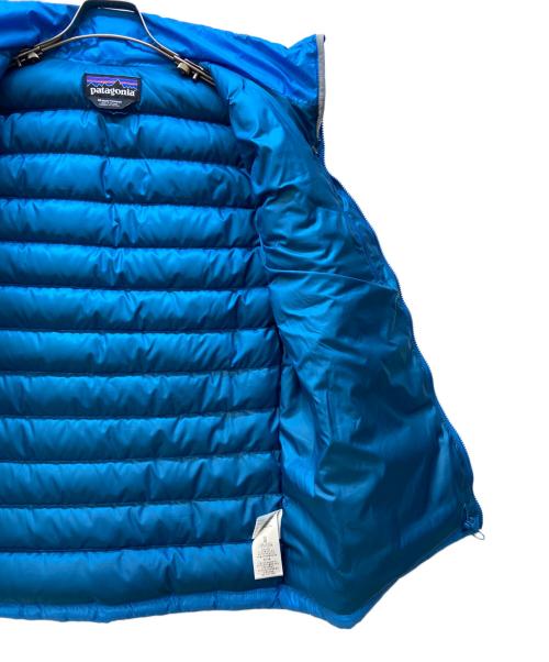 Patagonia（パタゴニア）Patagonia (パタゴニア) ダウンベスト ブルー サイズ:Mの古着・服飾アイテム