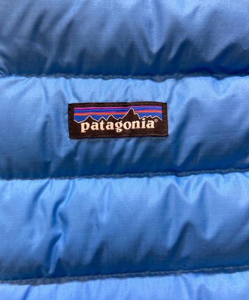 Patagonia（パタゴニア）Patagonia (パタゴニア) ダウンベスト ブルー サイズ:Mの古着・服飾アイテム