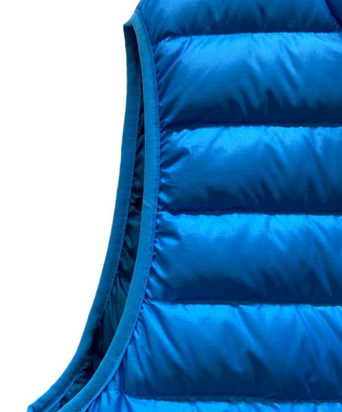 Patagonia（パタゴニア）Patagonia (パタゴニア) ダウンベスト ブルー サイズ:Mの古着・服飾アイテム