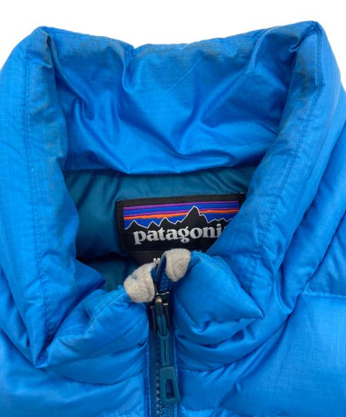 Patagonia（パタゴニア）Patagonia (パタゴニア) ダウンベスト ブルー サイズ:Mの古着・服飾アイテム