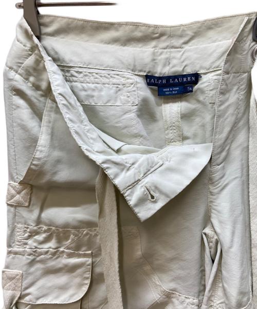 RALPH LAUREN（ラルフローレン）RALPH LAUREN (ラルフローレン) カーゴパンツ ベージュ サイズ:5iの古着・服飾アイテム