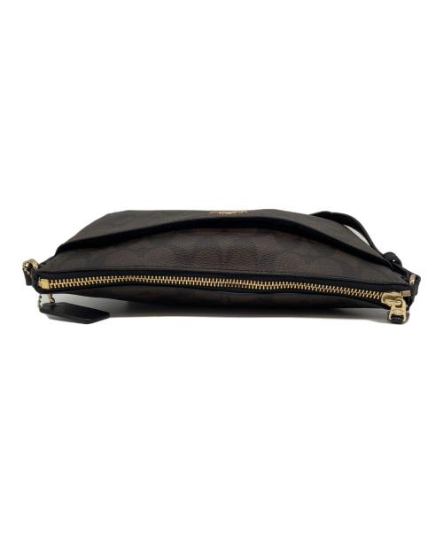 COACH（コーチ）COACH (コーチ) ショルダーバッグ ブラウン×ブラックの古着・服飾アイテム