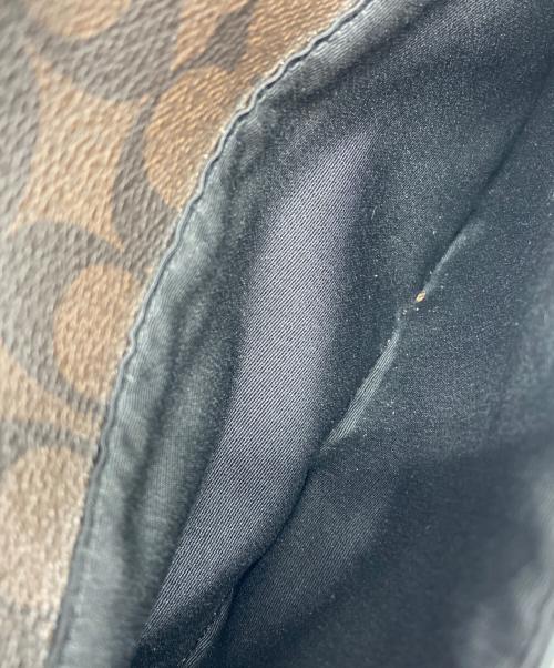 COACH（コーチ）COACH (コーチ) ショルダーバッグ ブラウン×ブラックの古着・服飾アイテム