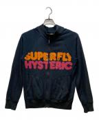 Hysteric Glamourヒステリックグラマー）の古着「ジップパーカー」｜ブラック