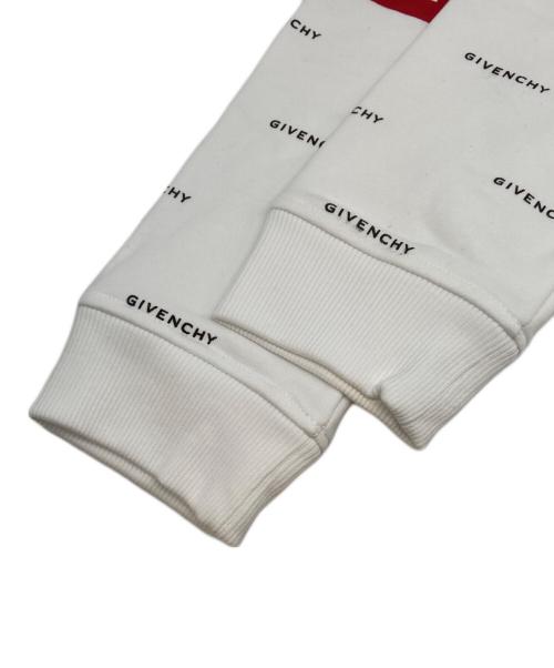 GIVENCHY（ジバンシィ）GIVENCHY (ジバンシィ) プルオーバーパーカー ホワイト×ブラック サイズ:12+の古着・服飾アイテム