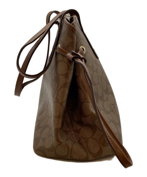 COACH（コーチ）COACH (コーチ) トートバッグ ブラウンの古着・服飾アイテム