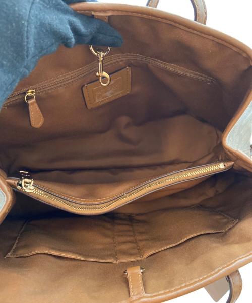 COACH（コーチ）COACH (コーチ) トートバッグ ブラウンの古着・服飾アイテム