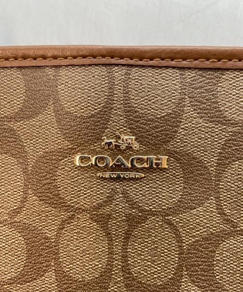 COACH（コーチ）COACH (コーチ) トートバッグ ブラウンの古着・服飾アイテム