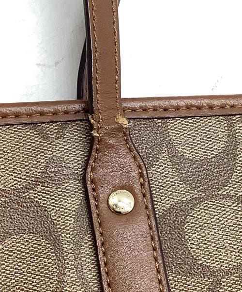 COACH（コーチ）COACH (コーチ) トートバッグ ブラウンの古着・服飾アイテム