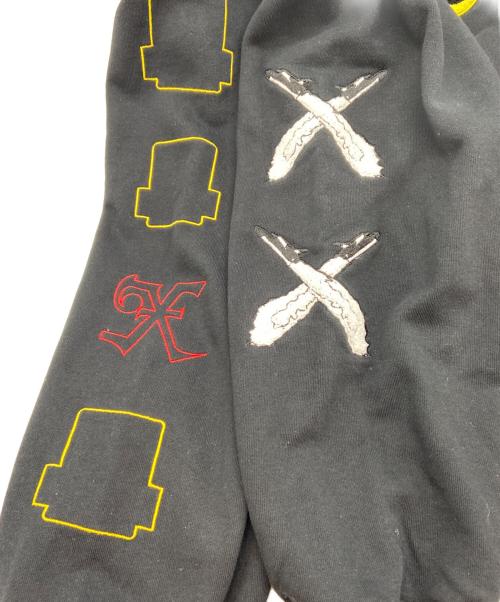 X-LARGE（エクストララージ）X-LARGE (エクストララージ) ジップパーカー ブラック サイズ:XLの古着・服飾アイテム