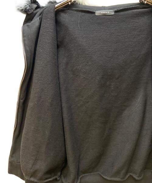 A’GEM/9（エージェムナイン）A’GEM/9 (エージェムナイン) フーデッドジャケット ブラック サイズ:FREEの古着・服飾アイテム