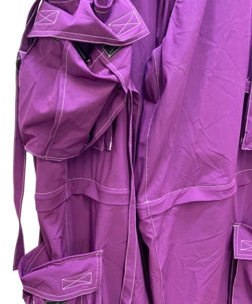GALFY（ガルフィー）GALFY (ガルフィー) カーゴパンツ/カラフルテクノパンツ パープル サイズ:XLの古着・服飾アイテム