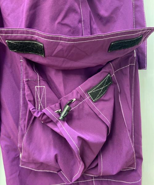 GALFY（ガルフィー）GALFY (ガルフィー) カーゴパンツ/カラフルテクノパンツ パープル サイズ:XLの古着・服飾アイテム