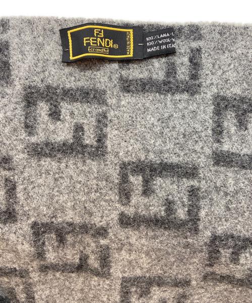 FENDI（フェンディ）FENDI (フェンディ) マフラー グレーの古着・服飾アイテム