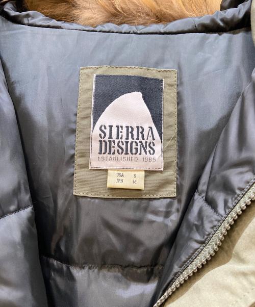 SIERRA DESIGNS（シエラデザインズ）SIERRA DESIGNS (シエラデザインズ) Ungrid (アングリッド) ダウンジャケット グリーン サイズ:Mの古着・服飾アイテム
