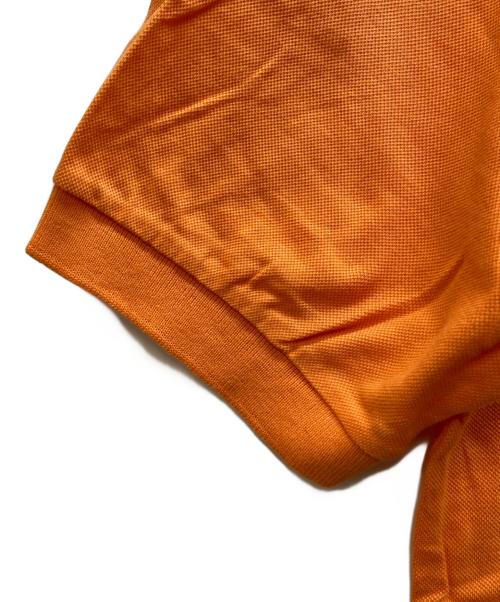 HERMES（エルメス）HERMES (エルメス) ポロシャツ/Hロゴシャツ オレンジ サイズ:Mの古着・服飾アイテム