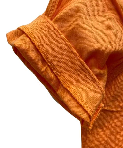 HERMES（エルメス）HERMES (エルメス) ポロシャツ/Hロゴシャツ オレンジ サイズ:Mの古着・服飾アイテム