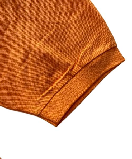 HERMES（エルメス）HERMES (エルメス) ポロシャツ/Hロゴシャツ オレンジ サイズ:Mの古着・服飾アイテム