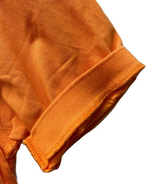 HERMES（エルメス）HERMES (エルメス) ポロシャツ/Hロゴシャツ オレンジ サイズ:Mの古着・服飾アイテム