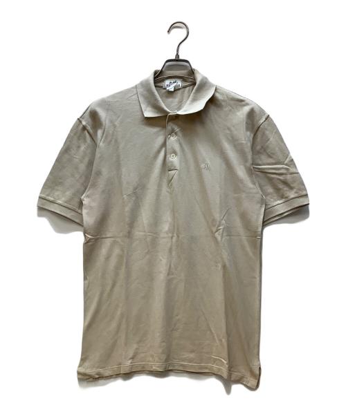 HERMES（エルメス）HERMES (エルメス) ポロシャツ ベージュ サイズ:Lの古着・服飾アイテム