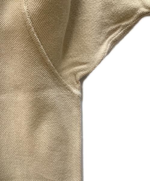 HERMES（エルメス）HERMES (エルメス) ポロシャツ ベージュ サイズ:Lの古着・服飾アイテム