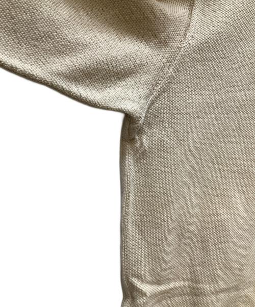 HERMES（エルメス）HERMES (エルメス) ポロシャツ ベージュ サイズ:Lの古着・服飾アイテム