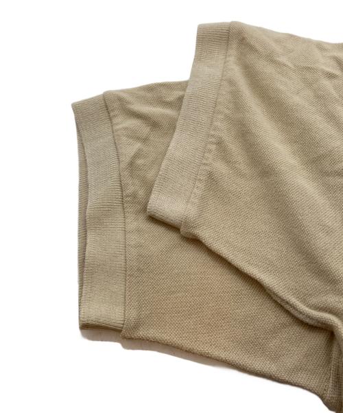 HERMES（エルメス）HERMES (エルメス) ポロシャツ ベージュ サイズ:Lの古着・服飾アイテム