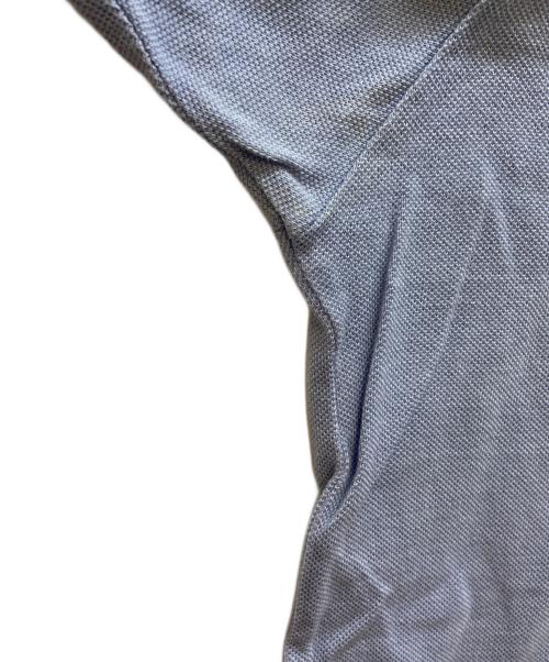 HERMES（エルメス）HERMES (エルメス) ポロシャツ ブルー サイズ:XLの古着・服飾アイテム