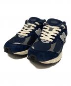 NEW BALANCEニューバランス）の古着「ローカットスニーカー」｜ネイビー