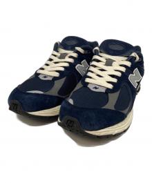 NEW BALANCE（ニューバランス）の古着「ローカットスニーカー」｜ネイビー