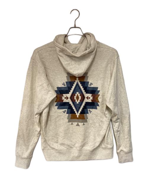 PENDLETON（ペンドルトン）PENDLETON (ペンドルトン) New Era (ニューエラ) プルオーバーパーカー ホワイト サイズ:XLの古着・服飾アイテム