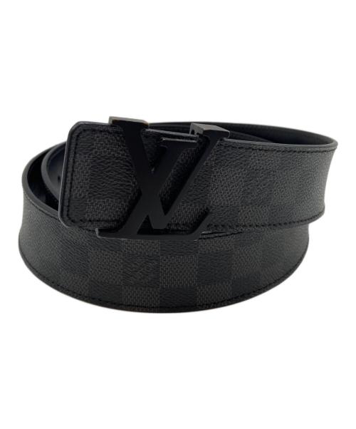 LOUIS VUITTON（ルイ ヴィトン）LOUIS VUITTON (ルイ ヴィトン) レザーベルト ブラックの古着・服飾アイテム