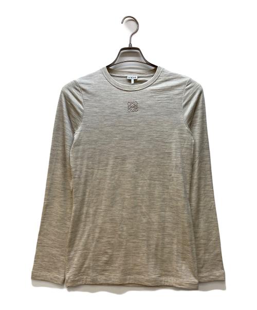 LOEWE（ロエベ）LOEWE (ロエベ) 長袖カットソー アイボリー サイズ:Mの古着・服飾アイテム