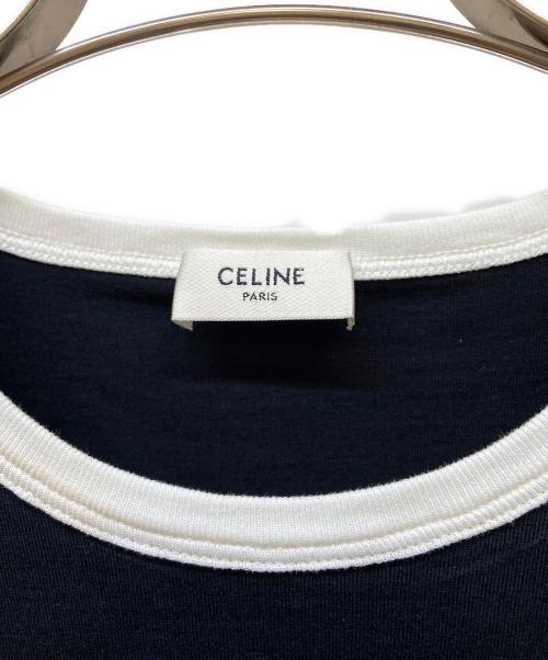 CELINE（セリーヌ）CELINE (セリーヌ) 半袖カットソー ブラック サイズ:Mの古着・服飾アイテム