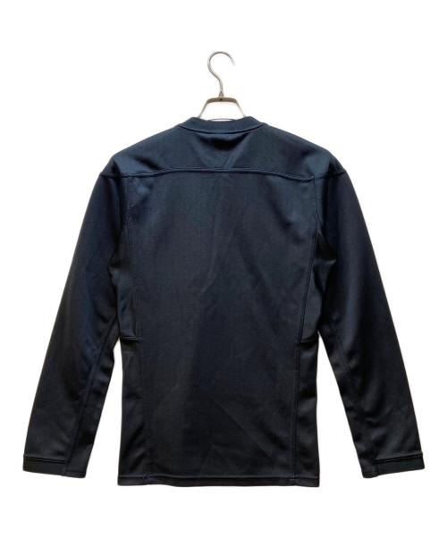 adidas（アディダス）adidas (アディダス) ALL BLACKS (オールブラックス) 長袖カットソー ブラック×ホワイト サイズ:Mの古着・服飾アイテム