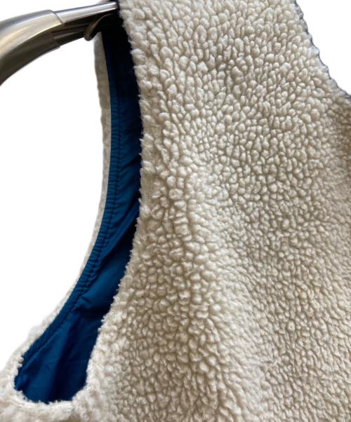 Patagonia（パタゴニア）Patagonia (パタゴニア) ボアベスト ベージュ×パープル サイズ:XXLの古着・服飾アイテム