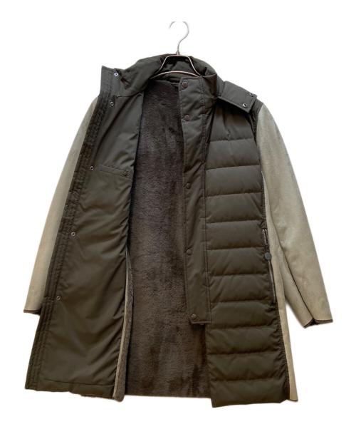 G-Stage（ジーステージ）G-Stage (ジーステージ) ダウンコート カーキ×グレー サイズ:SIZE 46の古着・服飾アイテム